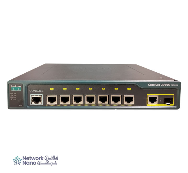 سوئیچ 8 پورت سیسکو مدل WS-C2960G-8TC-L
