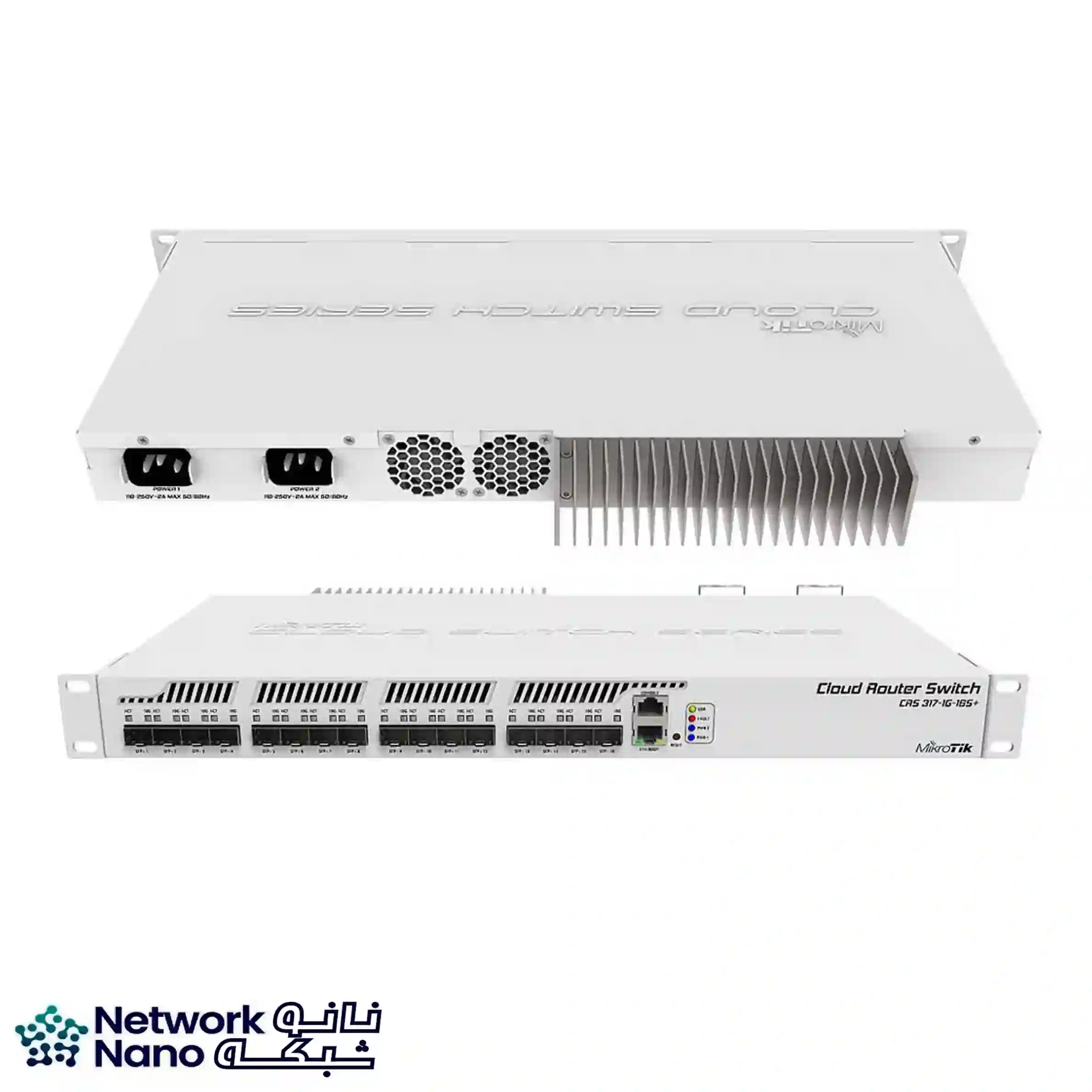 روتر سوئیچ میکروتیک مدل CRS317-1G-16S+RM