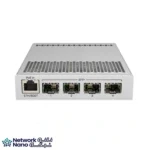 روتر سوئیچ میکروتیک CRS305-1G-4S+IN با طراحی جمع‌وجور و پورت‌های پرسرعت SFP Plus