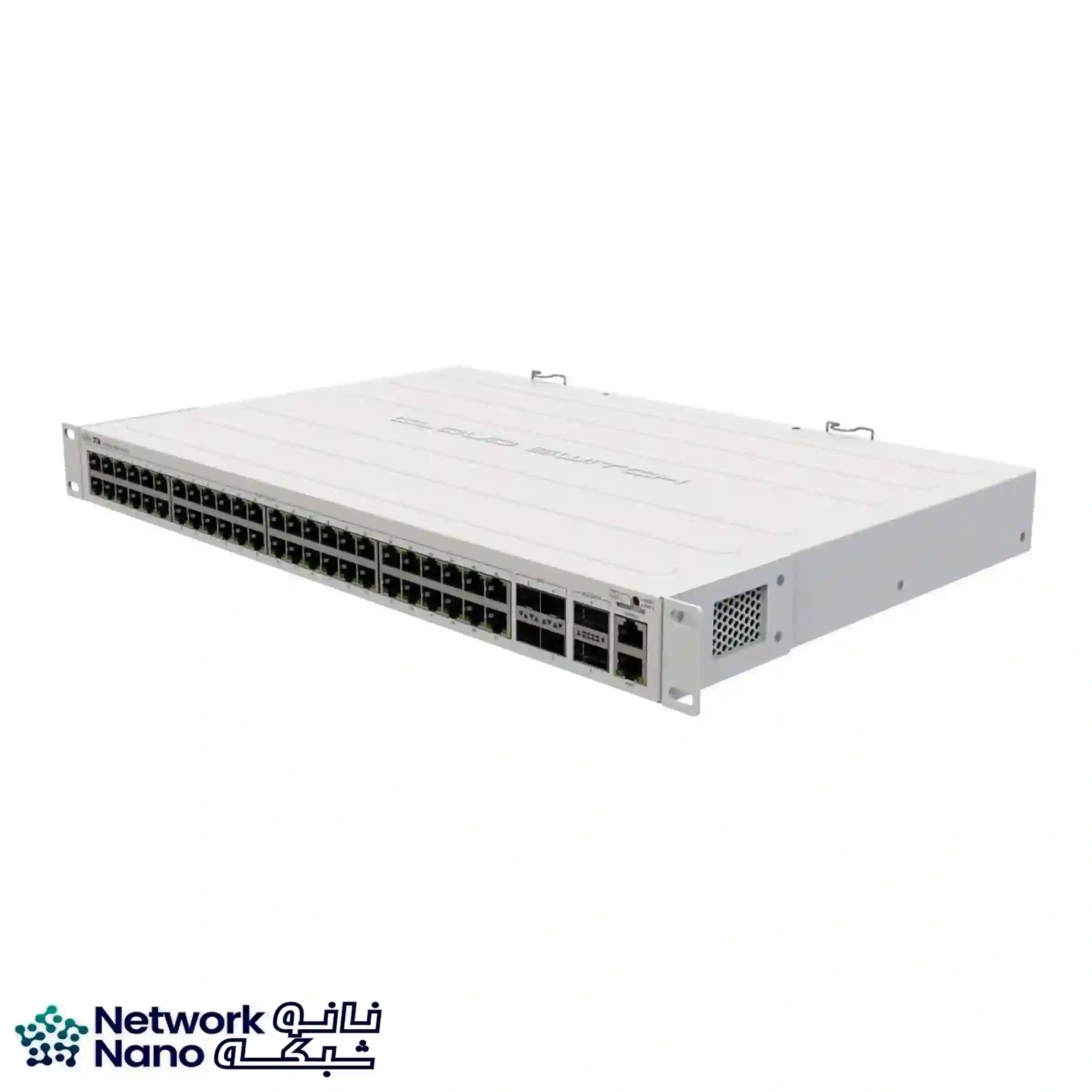 روتر سوئیچ میکروتیک CRS354-48G-4S-2Q+RM با 48 پورت گیگابیت و پورت‌های +SFP و +QSFP