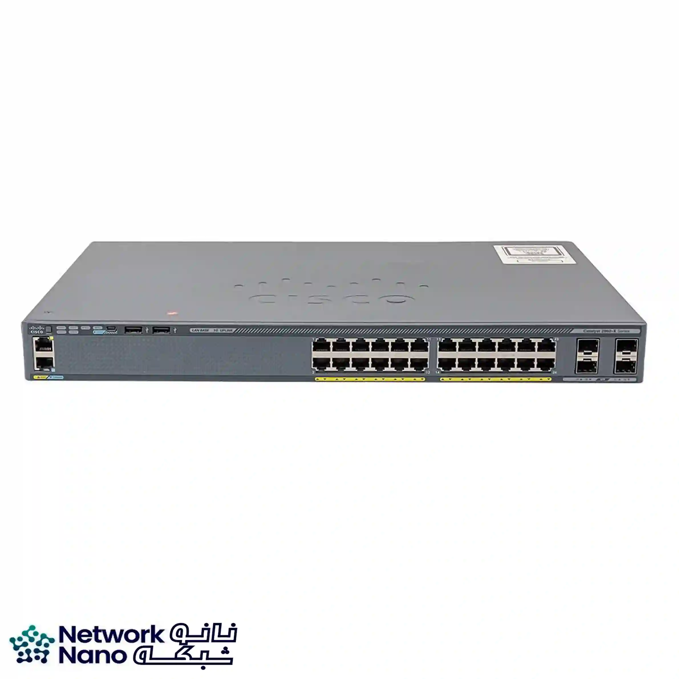 سوئیچ سیسکو مدل WS-C2960X-24PS-L