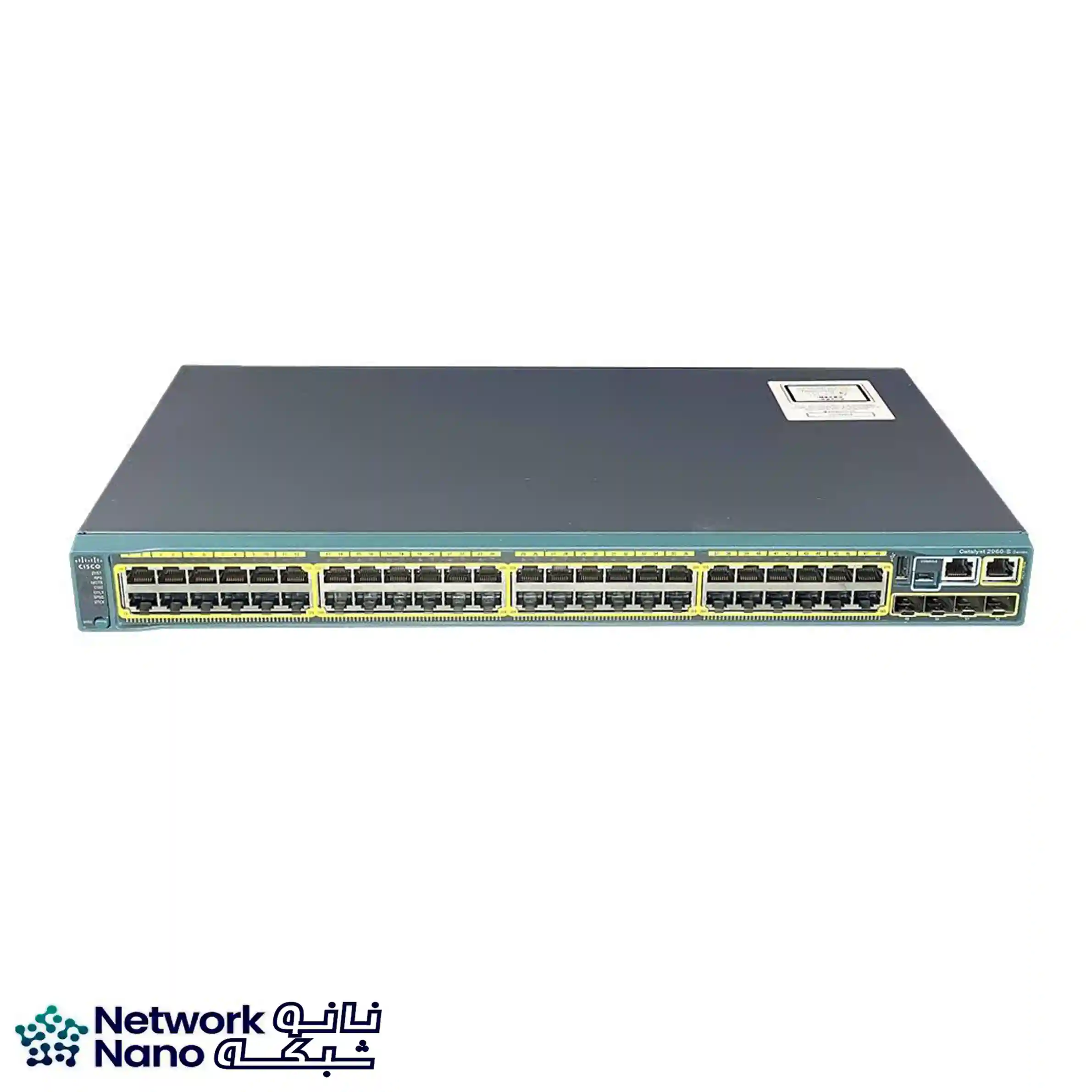 سوئیچ سیسکو مدل WS-C2960S-48TS-L با 48 پورت گیگابیتی و uplink SFP