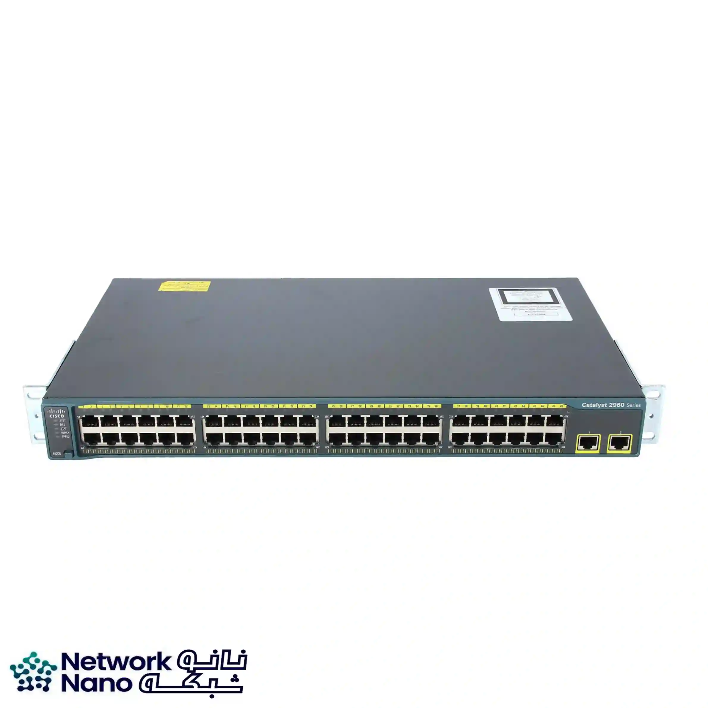 سوییچ سیسکو WS-C2960-48TT-L با 48 پورت Fast Ethernet مناسب شبکه‌های سازمانی از نانو شبکه
