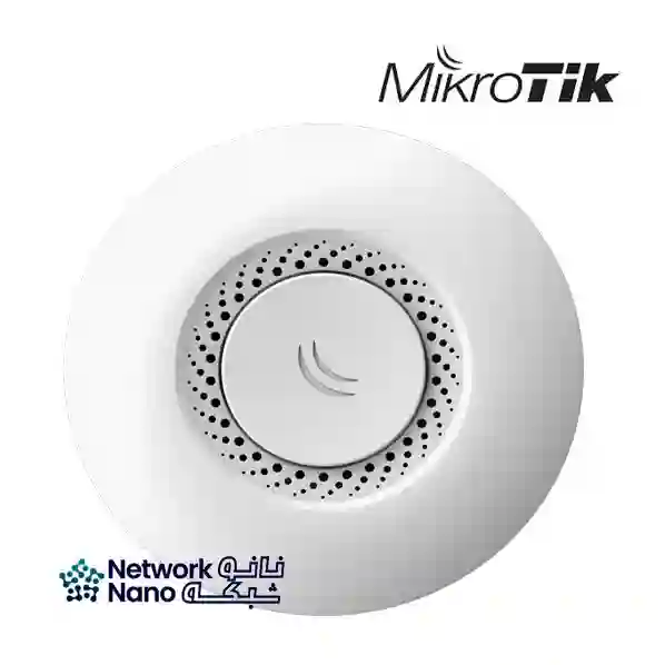 اکسس پوینت سقفی میکروتیک مدل cAP RBcAP2nD با طراحی فشرده و کارایی بالا در فروشگاه نانو شبکه.