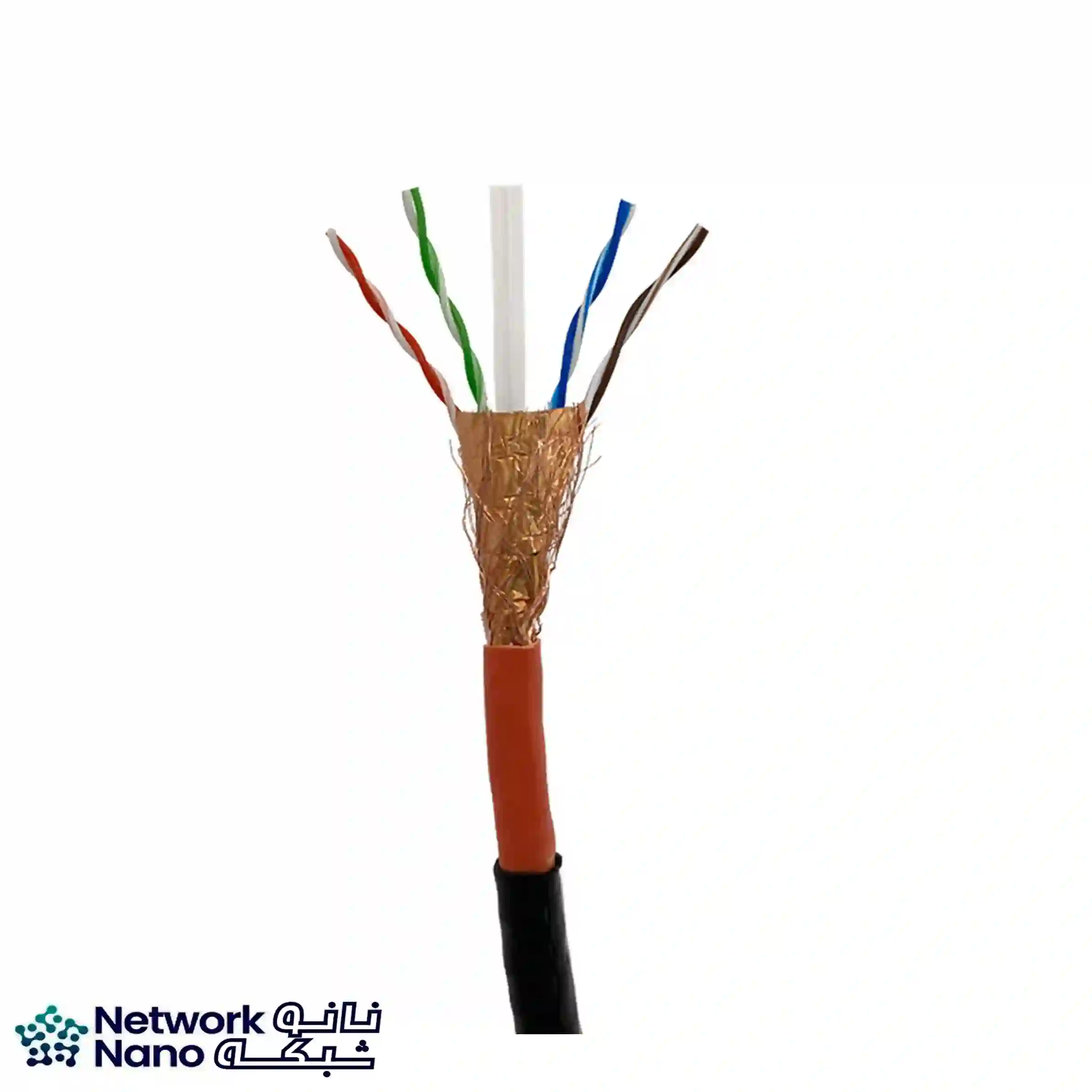 کابل شبکه نگزنس Cat6 SFTP Outdoor آلومینیوم 305 متری