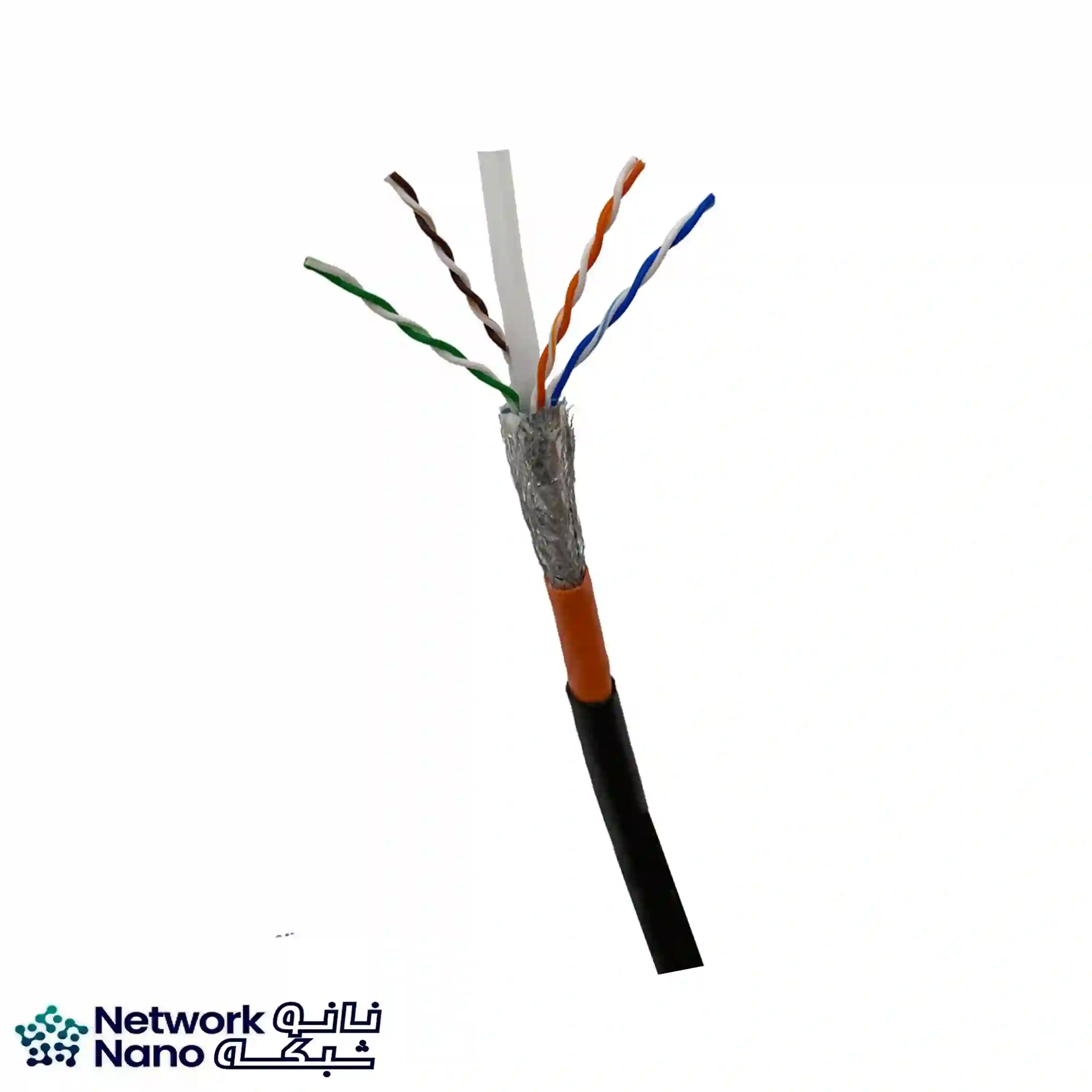 کابل شبکه نگزنس Cat6 SFTP Outdoor چنل 305 متری