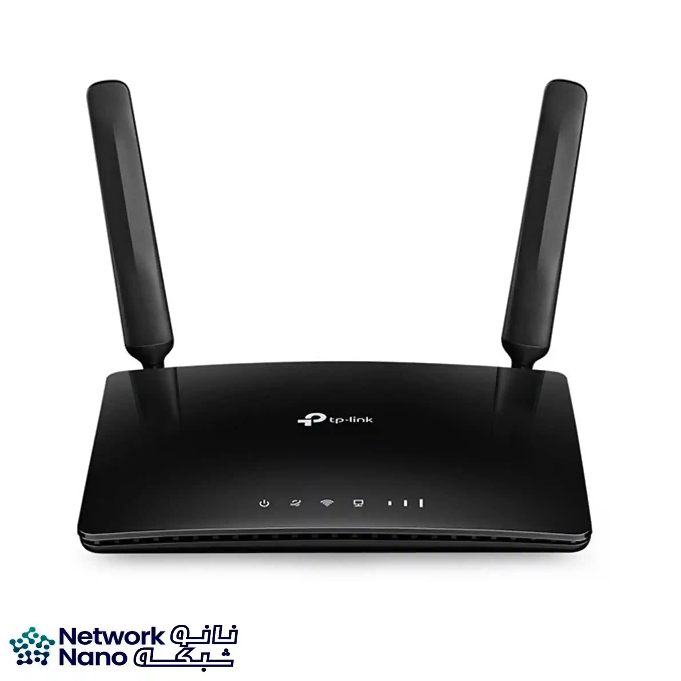 مودم سیم کارتی تی پی لینک مدل TL-MR6400 با دو آنتن خارجی و پورت LAN برای اینترنت پرسرعت
